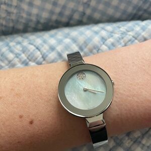 Movado Silver Watch